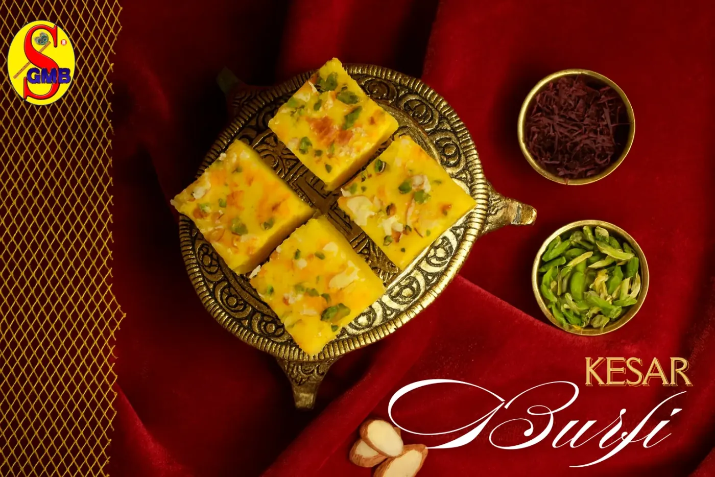 Kesar Burfi